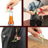 Keychains Carabiners Detachable Key Ring Quick Release Keychain Brass Key Chains (Strawberry Artifact Combination Set 1)...