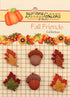 Buttons Galore Fall Friends 3D Buttons-Set of 6 Cards...
