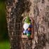 Gnome Tree Hugger Garden Gnome Statue 5.6 inches Elf Out The Door Tree Hugger, Garden Peeker Art Décor for Tree Trunk Fence Yard Garden Sculptures...