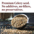 The Spice Way Celery Seed - premium whole seeds 8 oz...