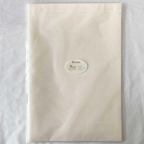 Aida Cloth 14 Count Cross Stitch Fabric,19×28inch (14CT, Off White)...