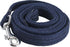Dog Leash 4.5ft Long Cotton Web for Training, Blue 4 Sizes (Small: 5/8" Wide)...