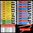 EEEEE IC kit 161 pcs, 20 models Chip Assortment Set Analog Integrated Circuits Electronics Parts Opamp Pack, 555 Timer Components, Op Amp, Oscilla...