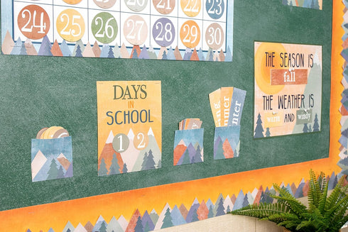 Teacher Created Resources Moving Mountains Calendar Bulletin Board...