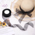 1-1/2 Inch Sheer Organza Ribbon 50 Yards Black Chiffon Ribbon for Gift Wrapping,Bouquets,Wedding,DIY Craft...