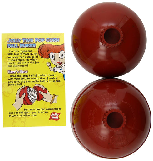 JOLLY TIME Classic Popcorn Ball Maker, Fun & Easy to Make Pop Corn Balls, Perfect for Holidays and Kids...