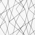 No. 918 Fraction 2-pack Mid-Century Modern Geometric Embroidery Semi-Sheer Rod Pocket Curtain Panel Pair, 50" x 84", Black...