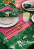 DII Outdoor Tabletop Collection, Stain Resistant & Waterproof, 60" Round, Banana Leaf...
