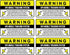 6pc GPS Tracking Anti Theft Stickers for Cars | GPS Tracker Decals for Vehicles VIN Cover and Car Security...