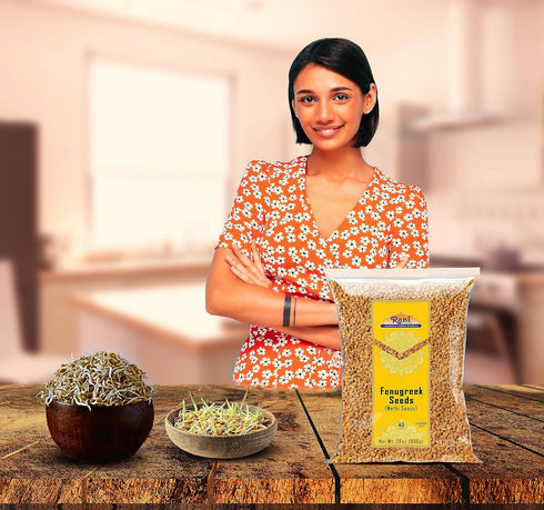 Rani Fenugreek (Methi) Seeds Whole 7oz (200g) Trigonella foenum graecum ~ All Natural | Vegan | Gluten Friendly | Non-GMO | Kosher | Indian Origin...