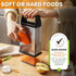 Spring Chef Professional 10" Parmesan Cheese Grater With Container, Stainless Steel & Soft Grip Handle, 4 Sided Kitchen Cheese Shredder, Handheld ...