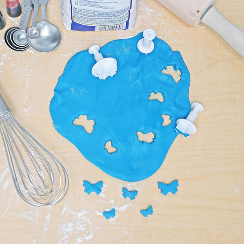 Southern Homewares Butterfly Fondant Molds Set 3 Sizes Fondant Cutters Fondant Cookie Cutters Cake Decorating Tool - SH-10133...