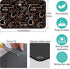 Coffee Bar Mat Accessories for Countertop Absorbent Hide Stain Rubber Backed Dish Drying Mats for Kitchen Counter Draining Pad Decor Gift Fit Unde...