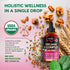 USDA Organic Vitamin B-Complex B5 Pantothenic Acid | B12 Methylcobalamin | B1 Thiamine | B6 Pyridoxine | B7 Biotin | B9 Folic | B3 Niacinamide - B...