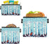 Artovida Artists Collective Reusable Lunch Bags with Zipper - Improved Dual Layer Design by Michelle Li Bothe (Germany) Birches...