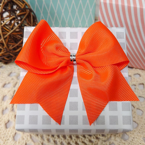 CT CRAFT LLC Grosgrain Solid Fabric Ribbon 1-1/2 Inch x 50 Yds Orange for Christmas Home Decor Gift Wrapping DIY Crafts Hair Bow Scrapbook...