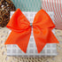 CT CRAFT LLC Grosgrain Solid Fabric Ribbon 1-1/2 Inch x 50 Yds Orange for Christmas Home Decor Gift Wrapping DIY Crafts Hair Bow Scrapbook...