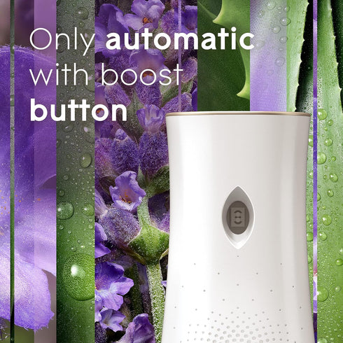 Glade Automatic Spray Refill, Air Freshener for Home and Bathroom, Tranquil Lavender & Aloe, 6.2 Oz...