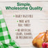 Nylabone Healthy Edibles Natural Dog Chews Long Lasting Chew Treats for Dogs, Turkey & Apple Flavor, X-Small/Petite (12 Count)...