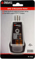 Triplett ET100 GFCI Outlet/Receptacle Tester with 5 Visual Indicators...