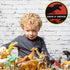 Venicor Beware of Dinosaur Sign - 12 x 12 Inches - Aluminum - Dinosaur Room Decor for Boys - T Rex Bedroom Keep Out Warning Metal Tin Bedroom Wall...