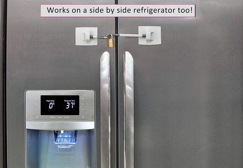 Refrigerator Lock (White Without Padlock)...
