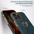 LOHASIC Leather Case for iPhone 13 Pro Max, Men Women Elegant Luxury Slim PU Cover Soft Non-Slip Grip Shockproof Anti-Scratch Protective Phone Cas...