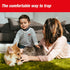 Mouse Trap Indoor for Home - Quick Humane Mice Kill - Outdoor Rat Trap – Tunnel No See No Touch Rodent Snap Catcher - Reusable and Safe for Famili...