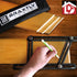 Easy Angle-ER Heavy Duty Template Tool- Ultimate Multi Angle Ruler- for Measuring Angle - Premium Metal Alloy Angle Tool- Adjustable Knobs for Pre...