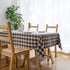Aquazolax Table Cloths for Rectangle Tables Gray Buffalo Plaid Extra Long Farmhouse Decorative Wrinkle Free Table Covers for 6 Foot Table, 54Wx 10...