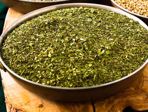 Cerez Pazari Dried Mint Leaves 5.3oz |%100 Natural, Non-irradiated, Non-GMO, Gluten Free, Raw Turkish Dried Spearmint Leaves, Crushed Peppermint T...