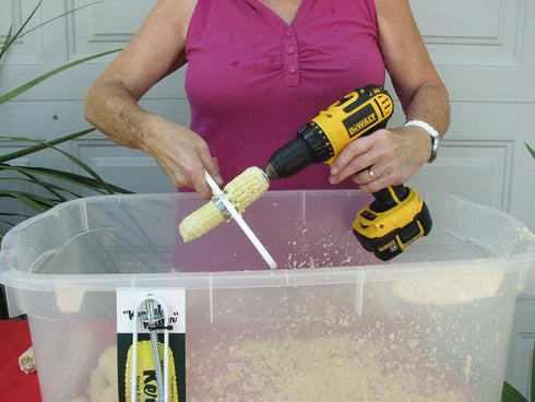 The Original Kernel Kutter (Sweet Corn Cutter, Stripper, peeler) with Bit "proudly made in the USA"...