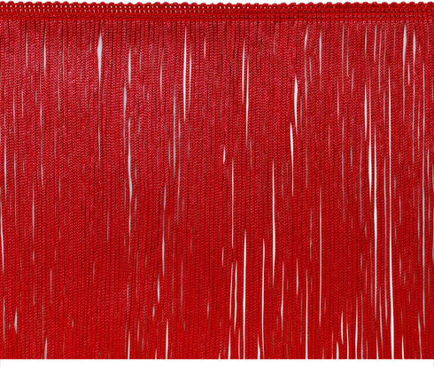 Trims By The Yard 4" Chainette Fringe Trim, Polyester-Made Decorative Fringe Trim, For Costumes, Uniforms, Home Decor, and Party Decorations, Wash...