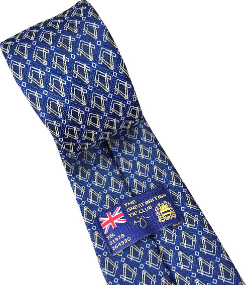 Freemasons Masons Masonic Woven Neck Tie from Great British Tie Club...