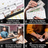 Cash Envelope Wallet All in One Budget System with 12x Tabbed Cash Envelopes, 12x Monthly Budget Cards,1x Yearly budget planner sheet Complete Mon...