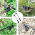 Weeder Puller Tool Weeding Tools Weed Puller Tool for Weed Artifact Uprooting Weeding Tool,4 Teeth Manganese Gardening Hand Weeder Tools,Garden We...