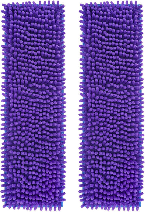 KEEPOW Pet System Microfiber Sweeping Pad for Mop, Replacement Pad for Floor Cleaner Dog & Hardwood Floors, 18 Inch Washable Cleaning & Dusting Pa...