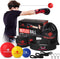 Boxing Reflex Ball for Adults and Kids - React Reflex Balls on String with Headband, Carry Bag and Hand Wraps - Improve Hand Eye Coordination, Pun...