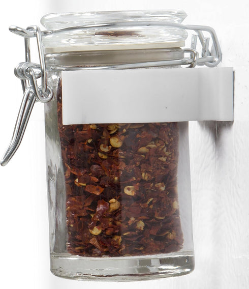 Good Cooking Magnetic Spice Rack Gripper Clips- Set of 4 Universal Spice Jar Clips - Easily Organize and Reorganize Dispensers- No Screws Needed...