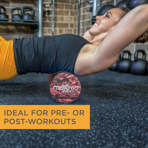 Maximo Fitness Foam Roller - 18" x 6" High Density Exercise Roller for Trigger Point Self Massage, Muscle and Back Roller for Fitness, Physical Th...
