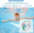 Waterproof AirTag Bracelet for Kids, Soft Silicone Air Tag Hidden Holder Case Compatible with Apple Airtag, Adjustable Anti-Lost Printed Strap Gps...