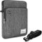 KIZUNA Tablet Sleeve Case 10 Inch Water Resistant Shoulder Messenger iPad Bag for 9.7" 10.5" 11" iPad Pro M2/10.9" iPad A14 Air 5/10.5" Surface Go...