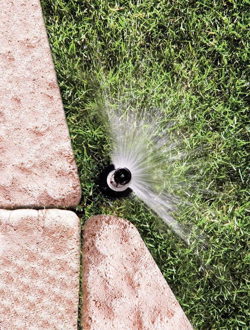 Rain Bird 1804HV15PR Pressure Regulating (PRS) High-Efficiency Professional Pop-Up Sprinkler, 0° - 360° Adjustable Pattern, 12' - 15' Spray Distan...