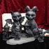 Nemesis Now Figurine Decor, Detailed Hand-Painted Polyresin, Black - Pawzuph Horned Gothic Satanic Cat...