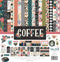 Echo Park Paper Company Coffee Collection Kit paper, 12-x-12-Inch, Pink/Green/Red/Navy/Blue/Teal/Black...