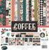Echo Park Paper Company Coffee Collection Kit paper, 12-x-12-Inch, Pink/Green/Red/Navy/Blue/Teal/Black...