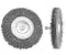 Harrier 3-inch Abrasive Wire Brush Wheel with 1/4-inch Quick Hex Shank, Coarse 0.012, 2-Pack...