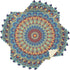 Kcldeci Round Mandala Mosaic Tile Style 6 Pack Dish Cloths for Washing Dishes Kitchen Dishcloth Microfiber Dish Towel Rags Absorbent Reusable Clea...