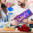 Childom Birthday Gifts for Women,Christmas Rose Gifts for Her Mom,Blue Rose with Love Stand for Wife,Sweet Artificial Flower for Grandma,Women,Chr...