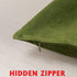 Elegant Comfort Velvet Cushion Covers Pack of 2, Velvet Soft Solid Decorative Square Throw Pillow Covers Set Cushion Case for Sofa Bedroom Car 18 ...